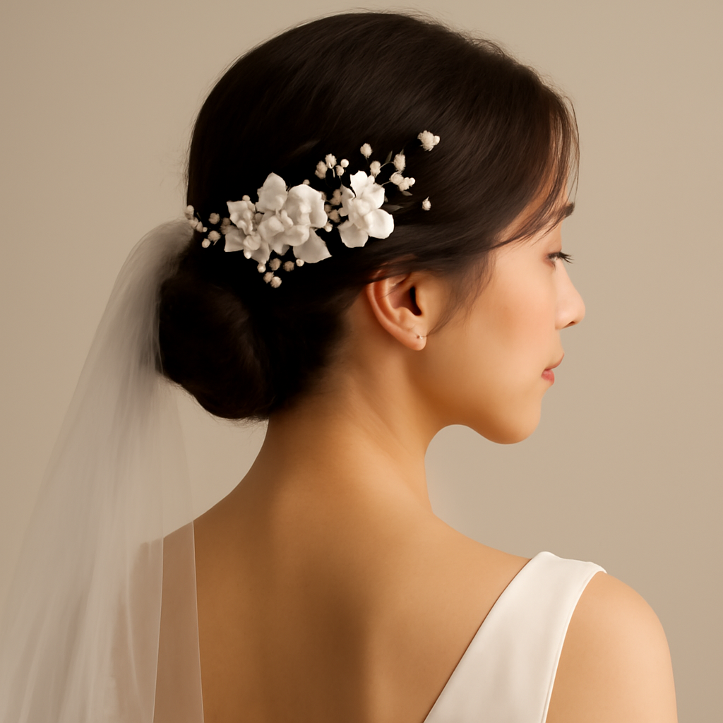 웨딩헤어장식 대표 이미지